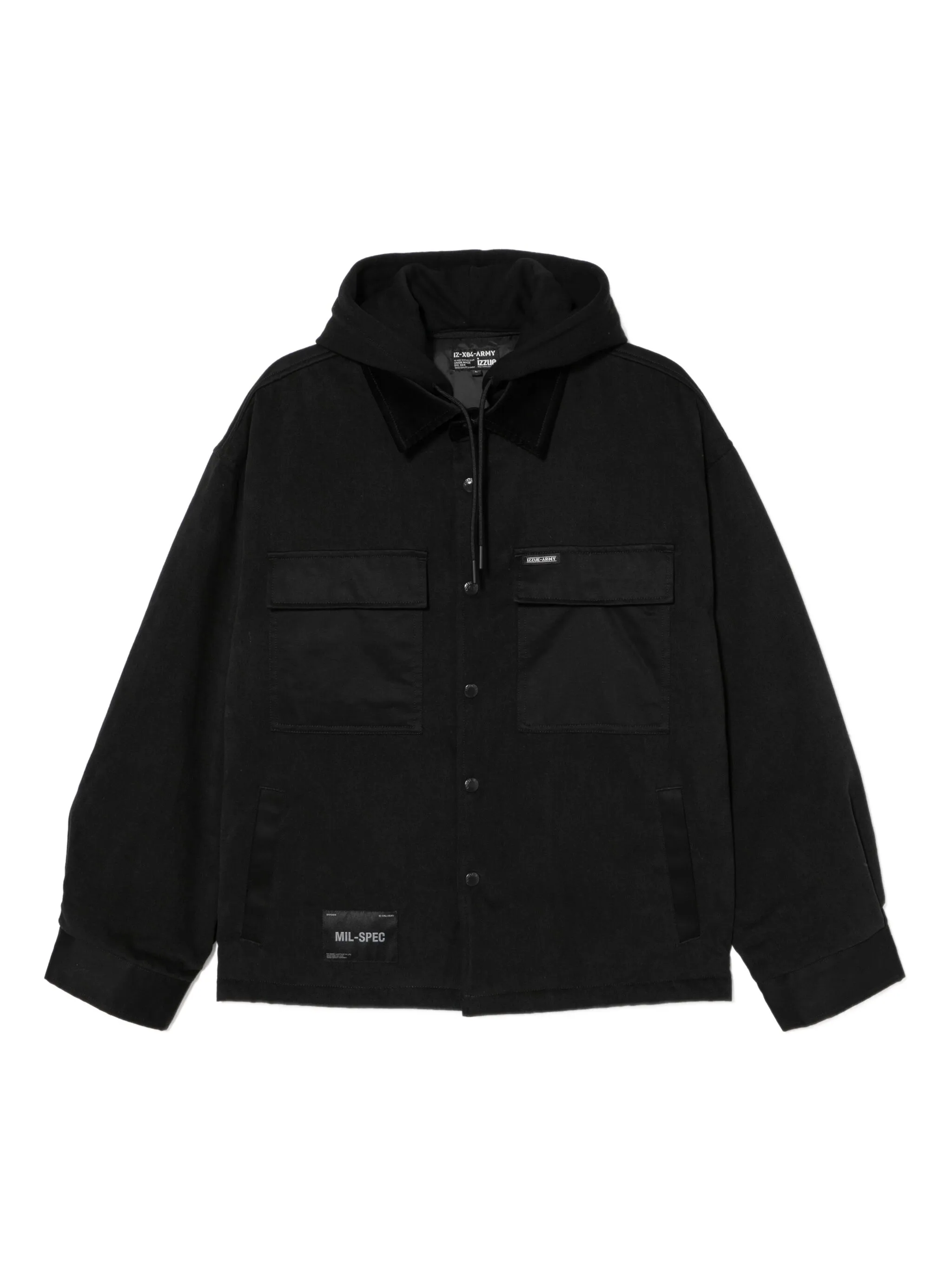 Куртка с нашивкой-логотипом Izzue, черный
Куртка с нашивкой-логотипом Izzue, черный