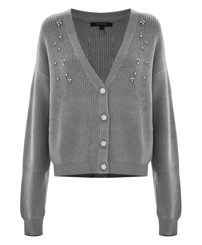 Кардиган Balbina Kocca, серый
Кардиган Balbina Kocca, серый
