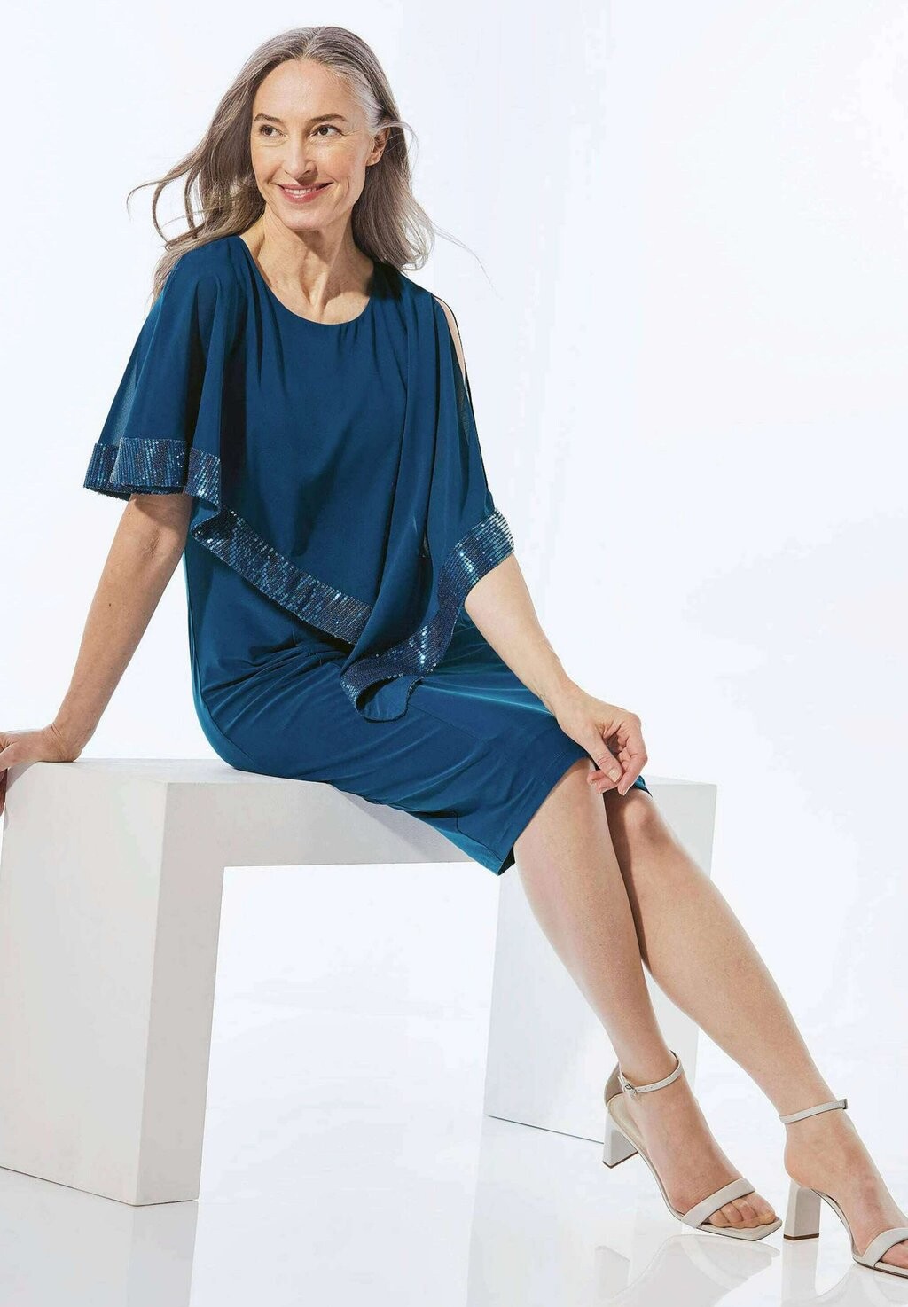 Платье из джерси GOLDNER, синий
Платье из джерси GOLDNER, синий