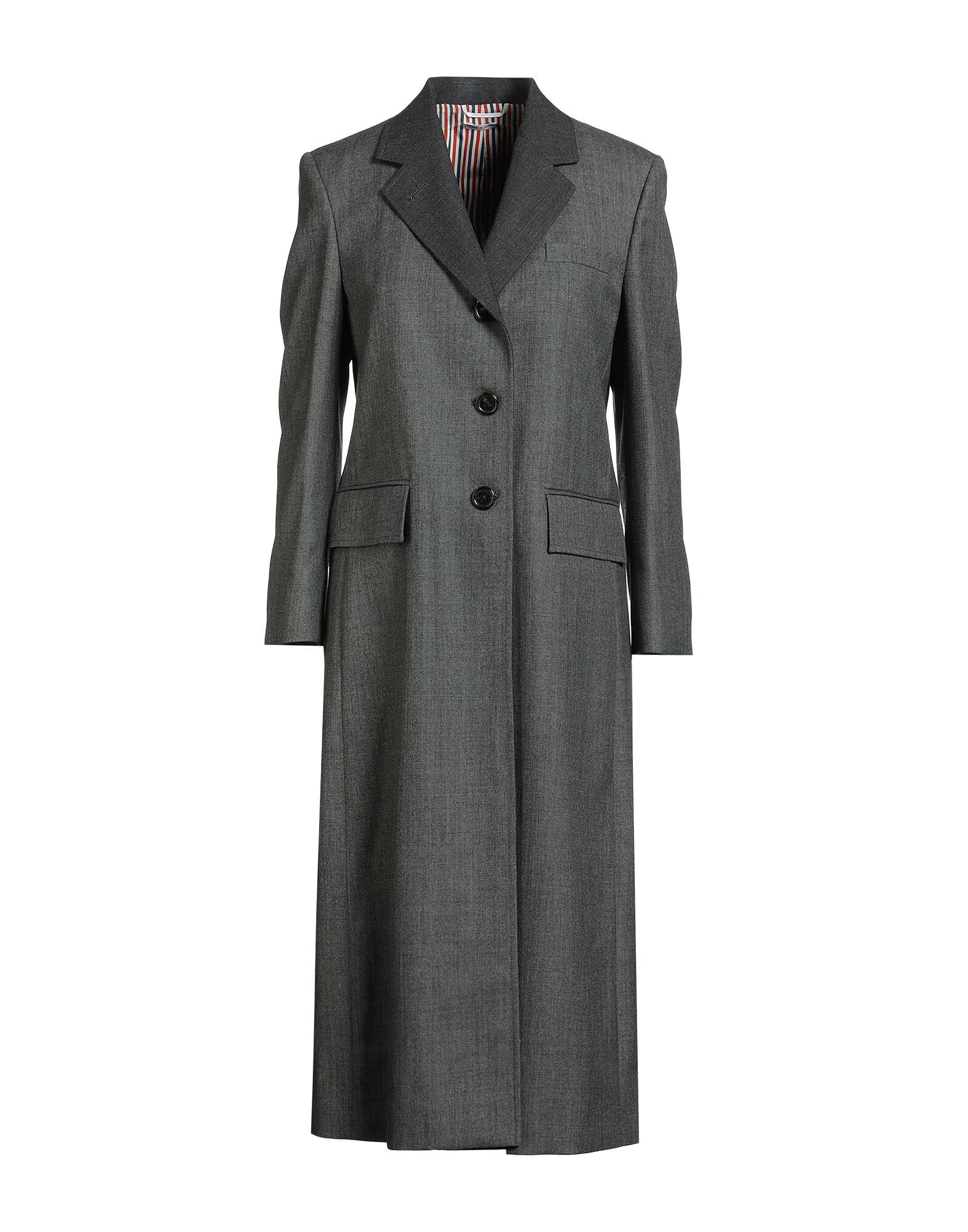 Пальто Thom Browne, угольно-серый
Пальто Thom Browne, угольно-серый