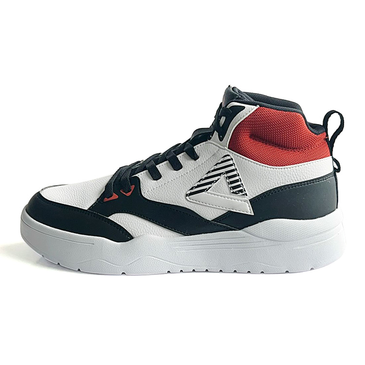 PEAK Кроссовки для скейтбординга State Extremely Large Triangle 1.0 с термоамортизацией, средние, мужские, черно-красные 
PEAK Кроссовки для скейтбординга State Extremely Large Triangle 1.0 с термоамортизацией, средние, мужские, черно-красные