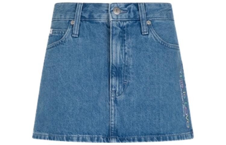 Юбка джинсовая женская джинсовая синяя Calvin Klein
Юбка джинсовая женская джинсовая синяя Calvin Klein