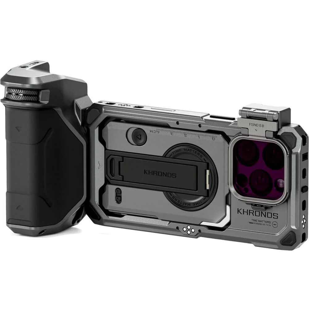 Tilta Khronos iPhone 16 Pro Handheld Kit TK-IP16-PA-SG
Tilta Khronos iPhone 16 Pro Handheld Kit TK-IP16-PA-SG