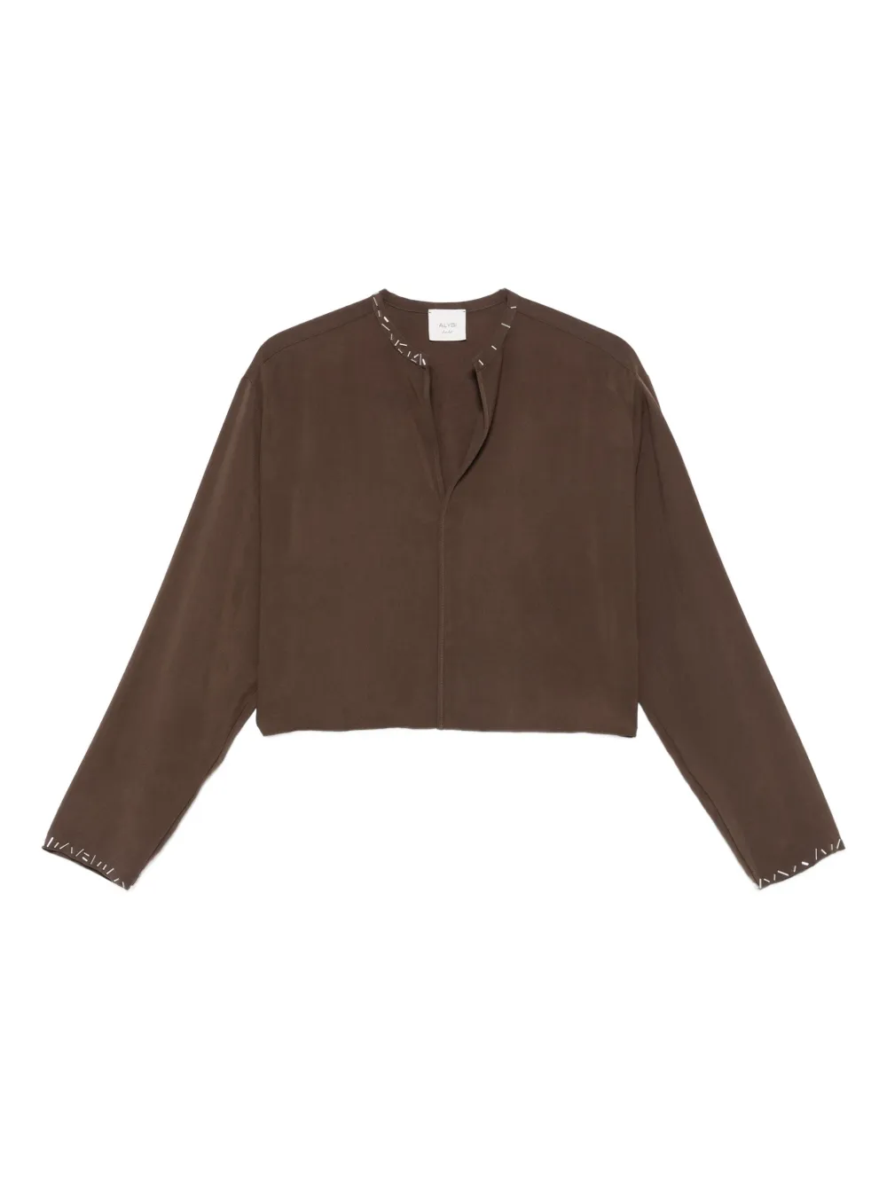 Декорированный топ Alysi, коричневый
Декорированный топ Alysi, коричневый