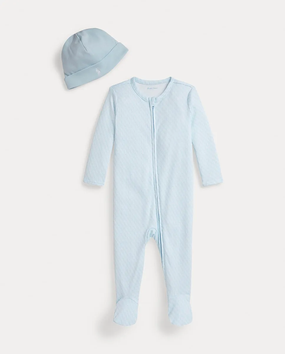 Подарочная коробка для мальчика из хлопка, состоящая из двух предметов Polo Ralph Lauren, светло-голубой
Подарочная коробка для мальчика из хлопка, состоящая из двух предметов Polo Ralph Lauren, светло-голубой