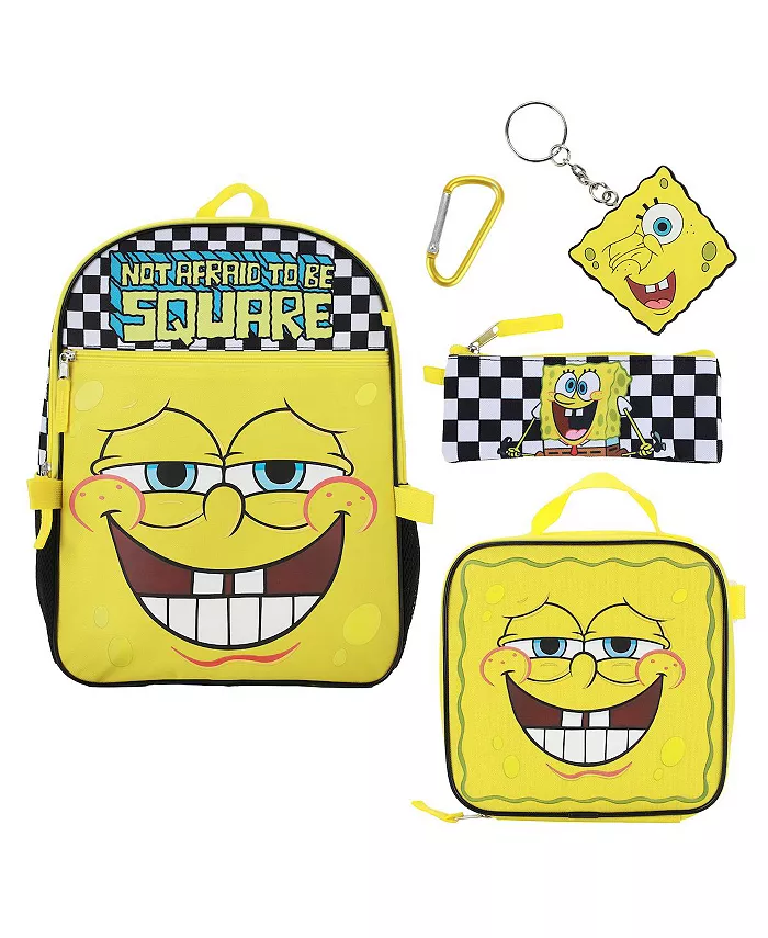 5-предметный набор: рюкзак и ланчбокс SpongeBob SquarePants, мультиколор
5-предметный набор: рюкзак и ланчбокс SpongeBob SquarePants, мультиколор