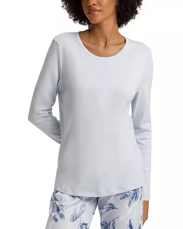 Футболка с длинным рукавом Loungy nights Hanro, синий
Футболка с длинным рукавом Loungy nights Hanro, синий