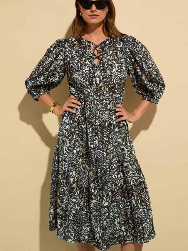 Платье Mathilda Abstract из чистой органической хлопковой ткани Baukjen, Black/Multi
Платье Mathilda Abstract из чистой органической хлопковой ткани Baukjen, Black/Multi