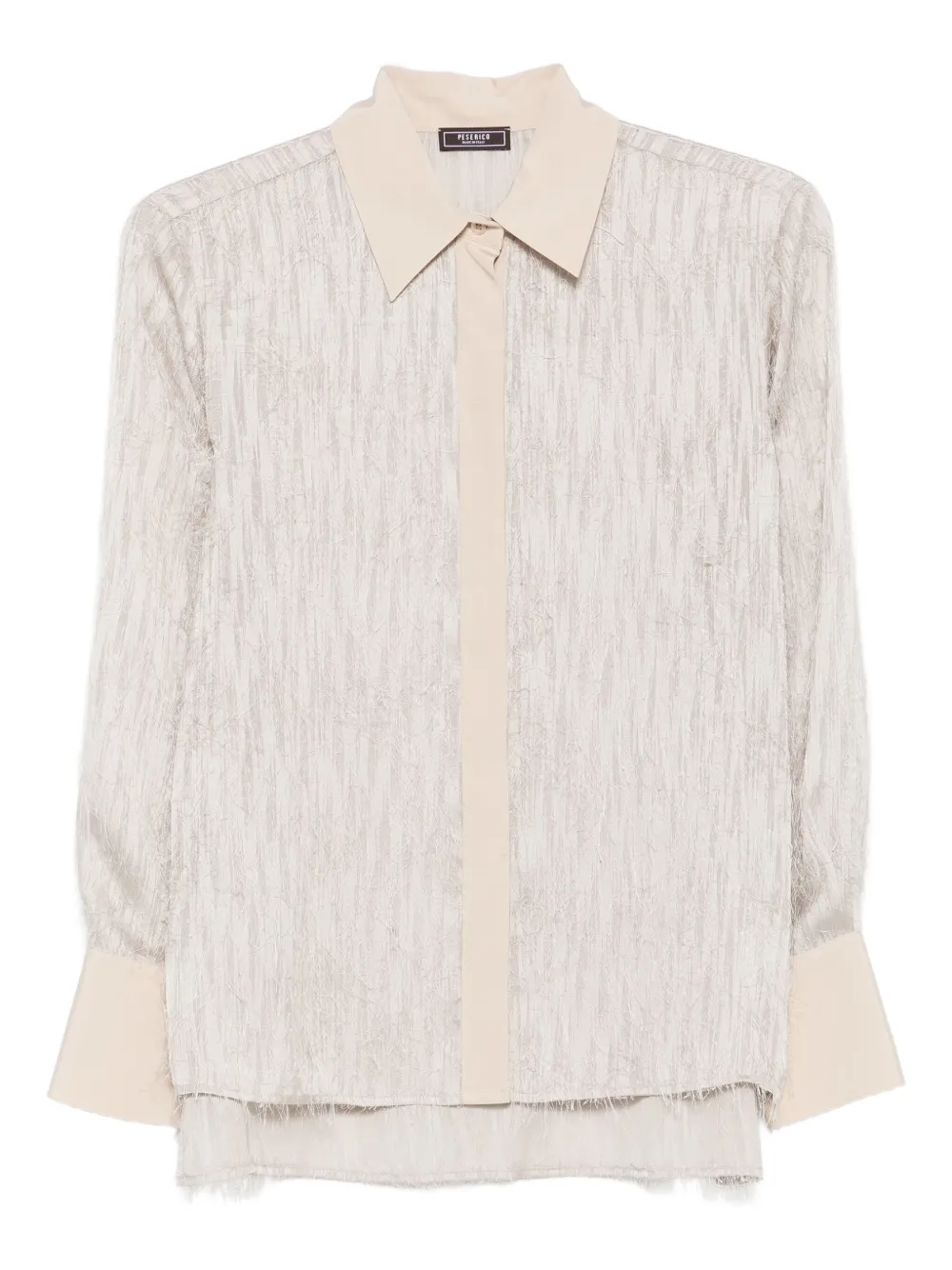 Рубашка с бахромой Peserico, нейтральный
Рубашка с бахромой Peserico, нейтральный