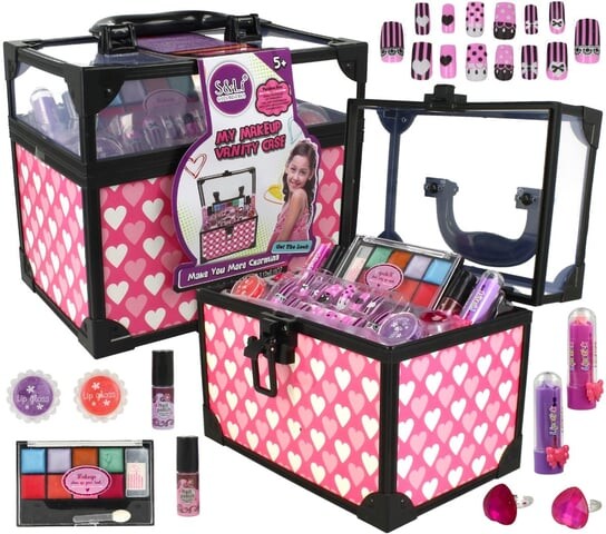 Набор для макияжа и росписи ногтей в детском футляре, U349, Inna marka
Набор для макияжа и росписи ногтей в детском футляре, U349, Inna marka