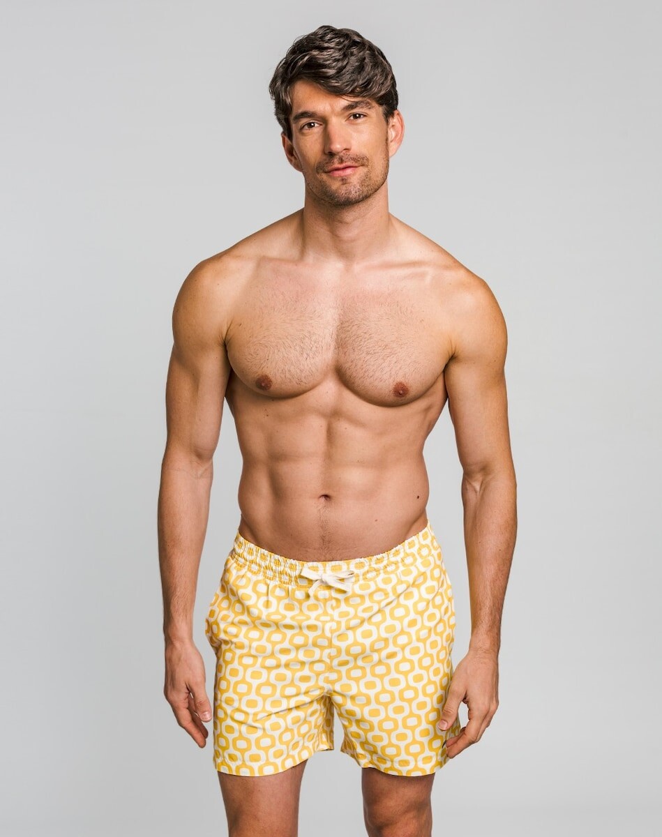 Мужские желтые шорты-бермуды Skydiver, желтый
Мужские желтые шорты-бермуды Skydiver, желтый