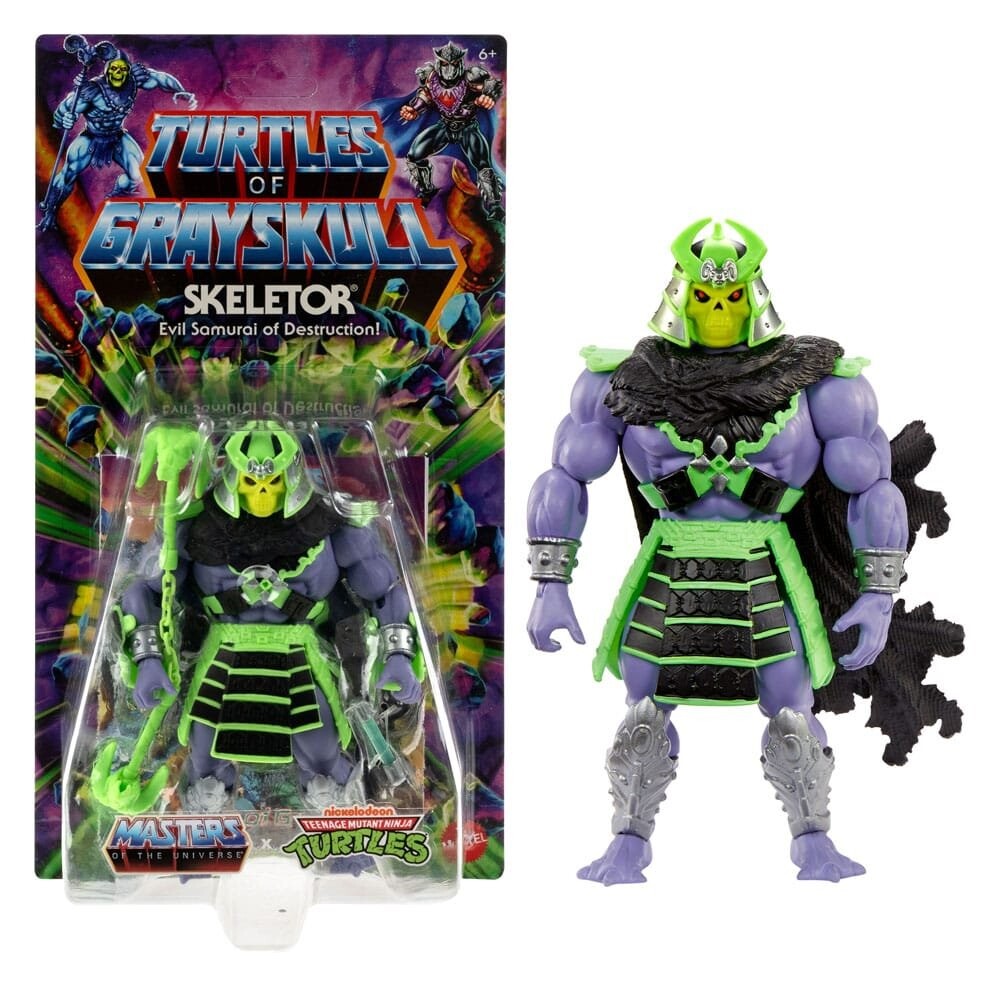 MOTU x TMNT: Turtles of Grayskull Origins — фигурка скелетона Inna marka
MOTU x TMNT: Turtles of Grayskull Origins — фигурка скелетона Inna marka