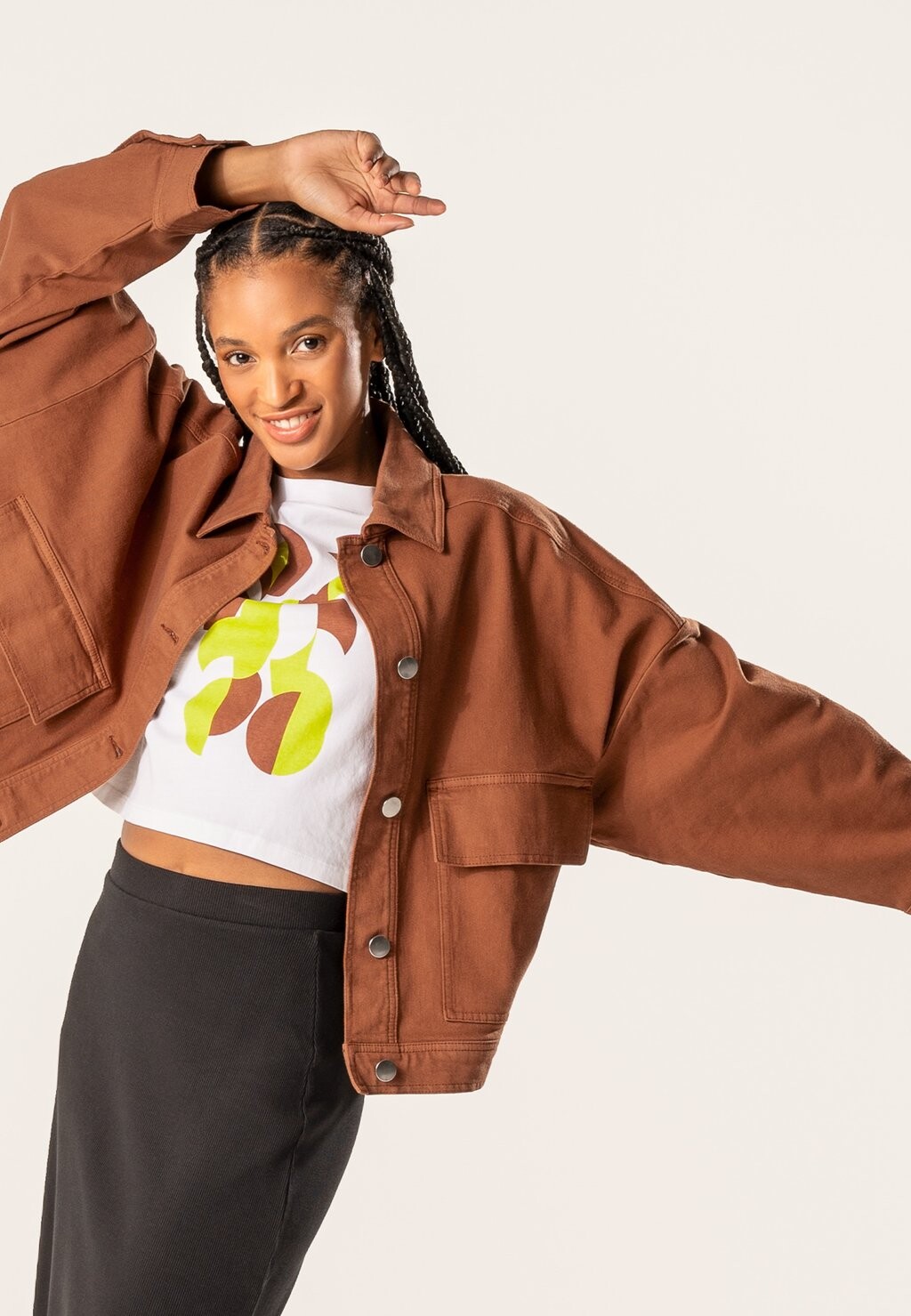 Джинсовая куртка DAFNE trueStory, коричневый
Джинсовая куртка DAFNE trueStory, коричневый