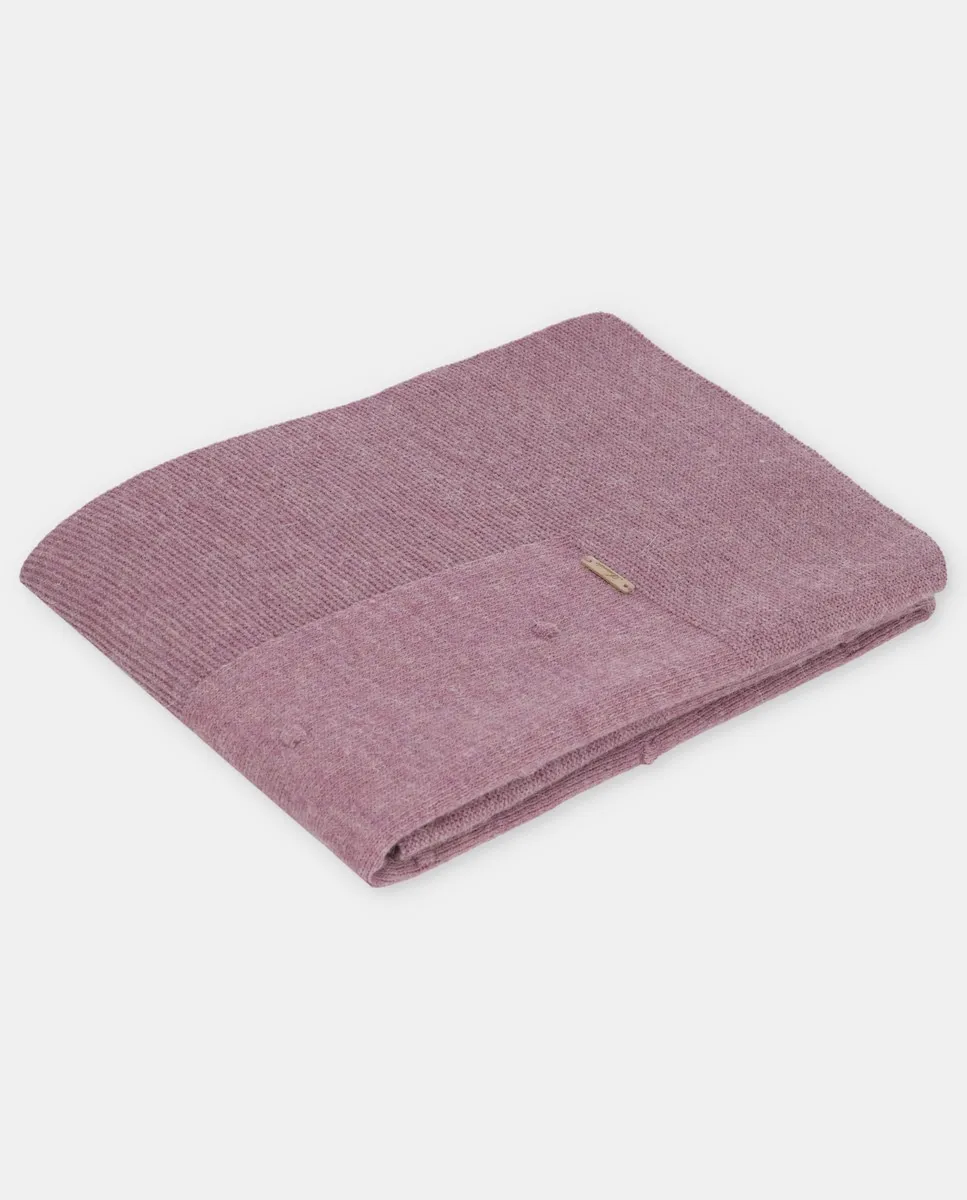 Вязаная детская шапочка для девочки цвета сирени Martín Aranda
Вязаная детская шапочка для девочки цвета сирени Martín Aranda