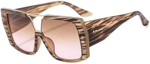 Большие квадратные солнцезащитные очки для женщин в винтажном стиле, мужские солнцезащитные очки зеленого цвета с защитой от УФ-излучения UV400 MTZJH, Stripe
Большие квадратные солнцезащитные очки для женщин в винтажном стиле, мужские солнцезащитные очки зеленого цвета с защитой от УФ-излучения UV400 MTZJH, Stripe