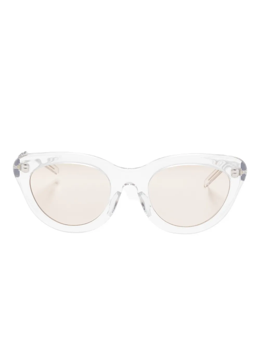 Солнцезащитные очки в оправе 'кошачий глаз' Megane and Me, белый
Солнцезащитные очки в оправе 'кошачий глаз' Megane and Me, белый