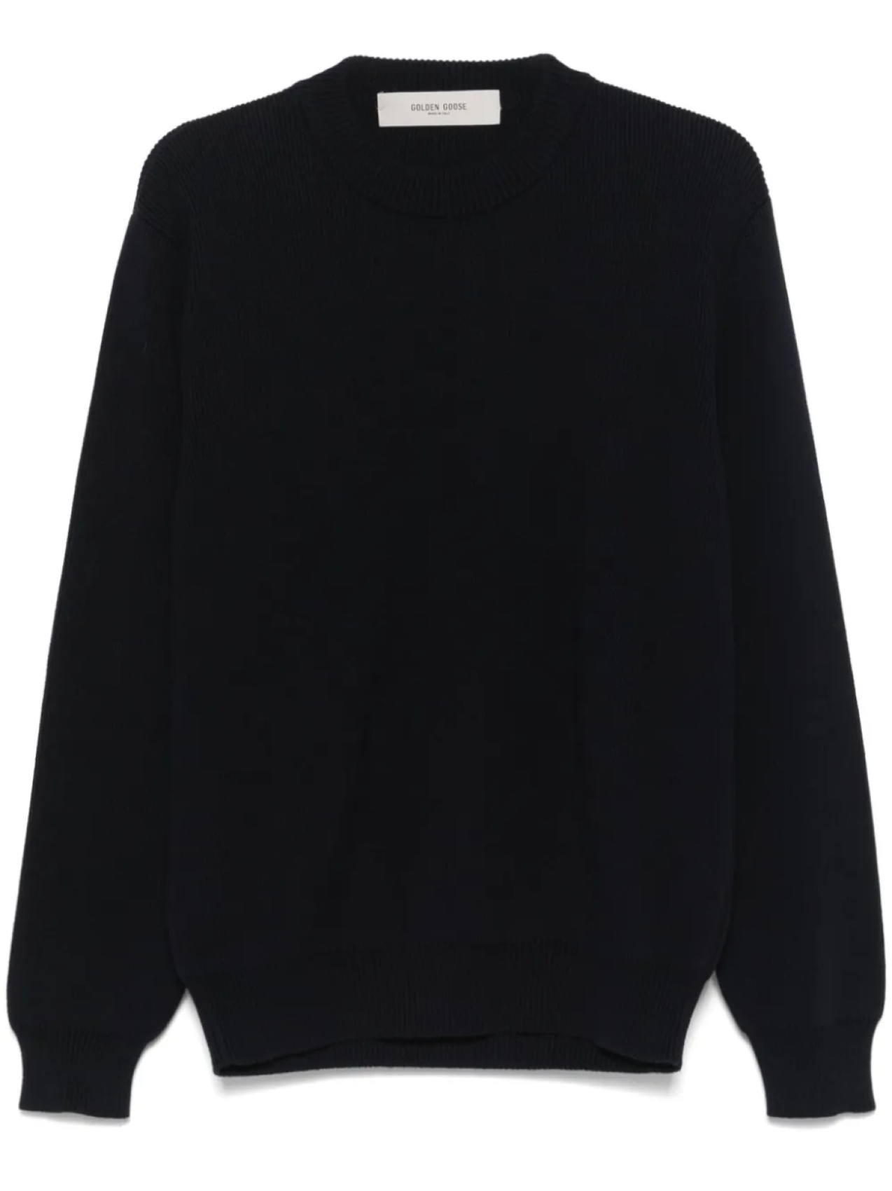 Свитер с круглым вырезом Golden Goose, синий
Свитер с круглым вырезом Golden Goose, синий