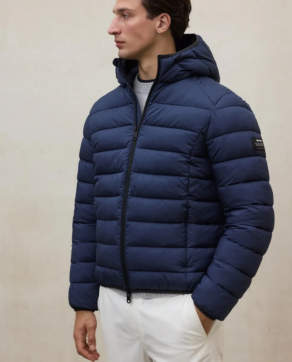 Мужская куртка с капюшоном и двойной молнией Ecoalf, темно-синий
Мужская куртка с капюшоном и двойной молнией Ecoalf, темно-синий