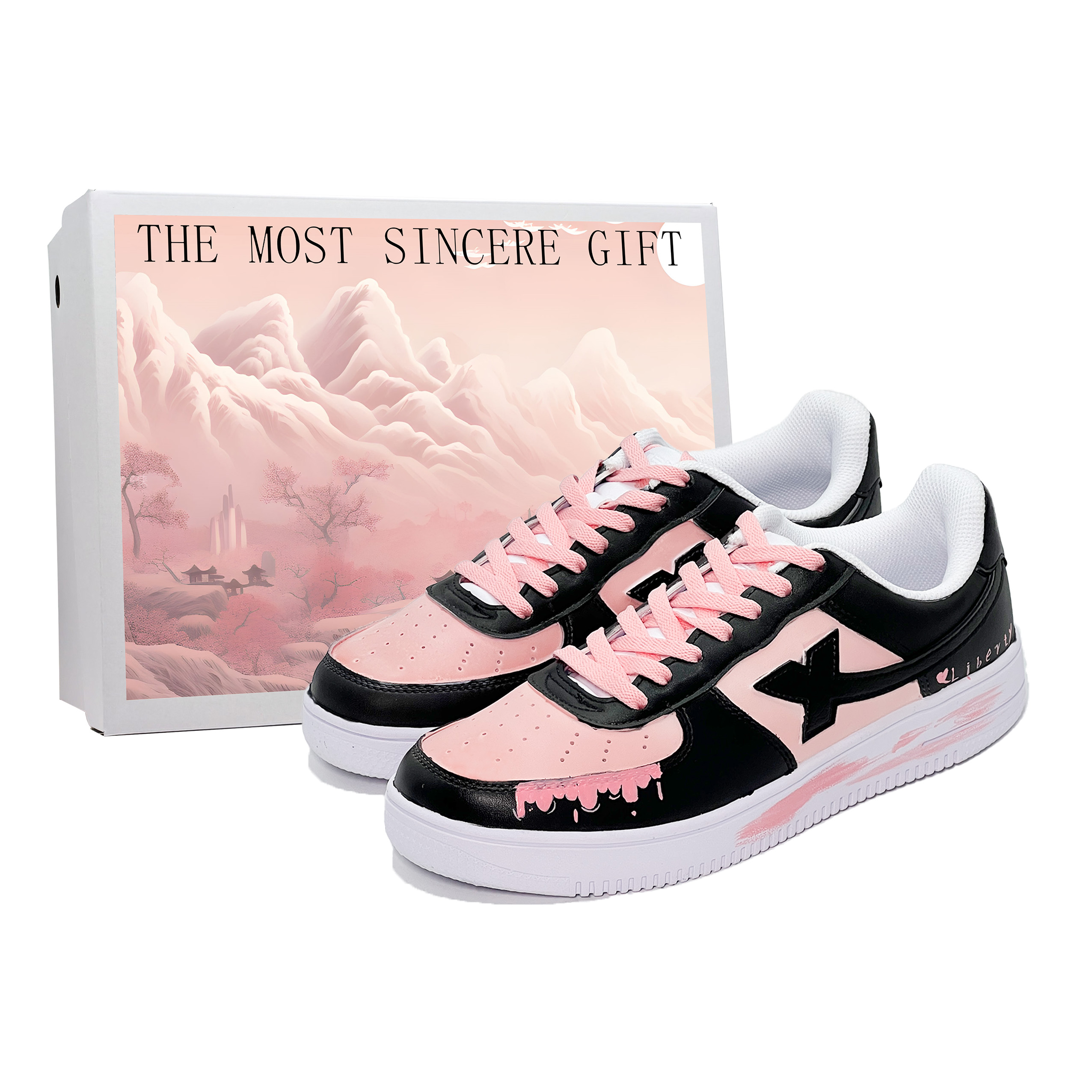 XTEP Кроссовки Air Force One Slip с низким верхом и амортизацией для скейтбординга, мужские, черно-розовые
XTEP Кроссовки Air Force One Slip с низким верхом и амортизацией для скейтбординга, мужские, черно-розовые