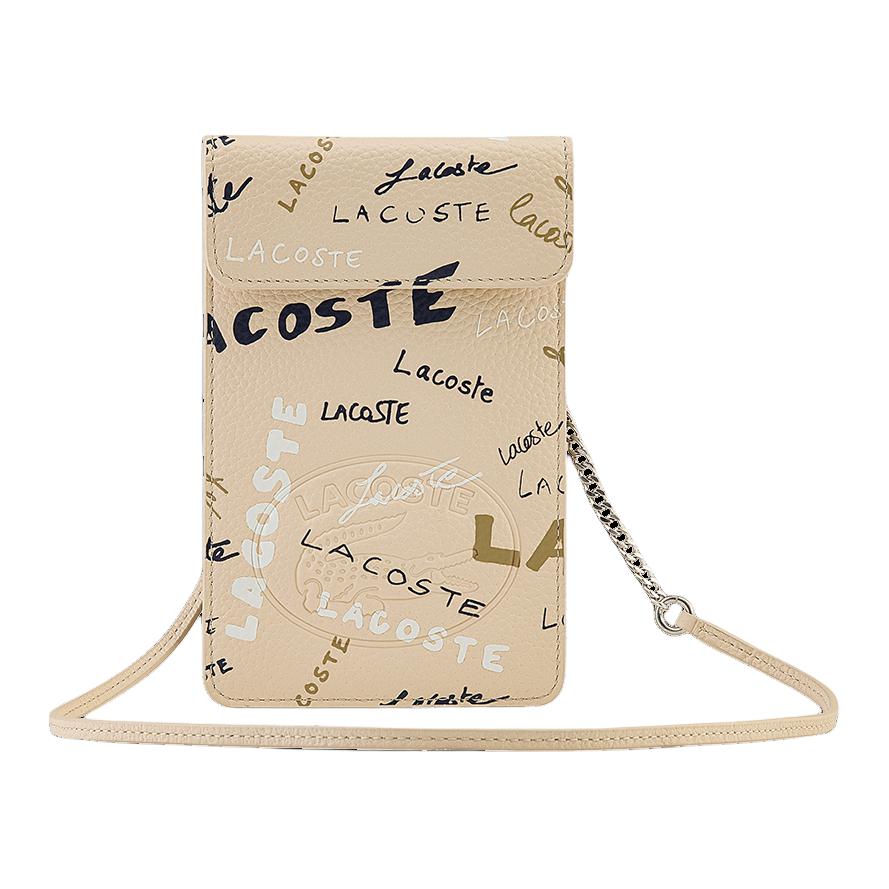 LACOSTE Кожаная женская сумка через плечо устрично-серого цвета, Oyster Gray
LACOSTE Кожаная женская сумка через плечо устрично-серого цвета, Oyster Gray