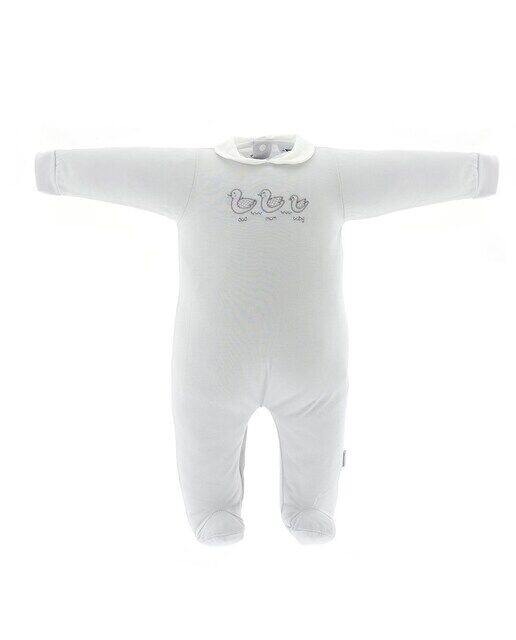 Детская пижама с воротником и вышивкой в виде утки Cambrass, серый
Детская пижама с воротником и вышивкой в виде утки Cambrass, серый