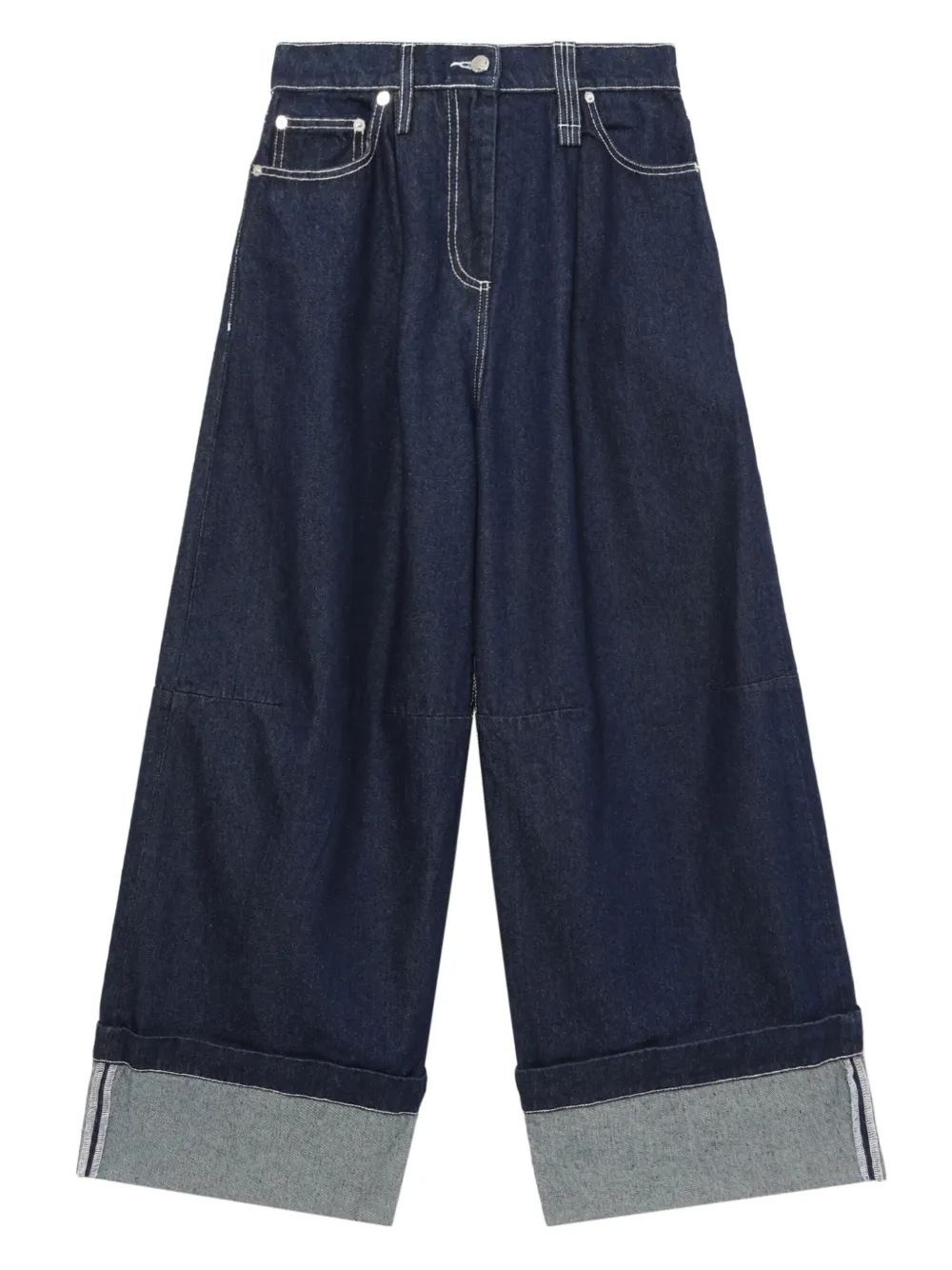 Широкие джинсы Simone Rocha, синий
Широкие джинсы Simone Rocha, синий