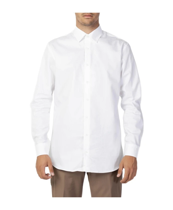 Классическая хлопковая рубашка с длинными рукавами и воротником-стойкой. Selected Homme, белый
Классическая хлопковая рубашка с длинными рукавами и воротником-стойкой. Selected Homme, белый