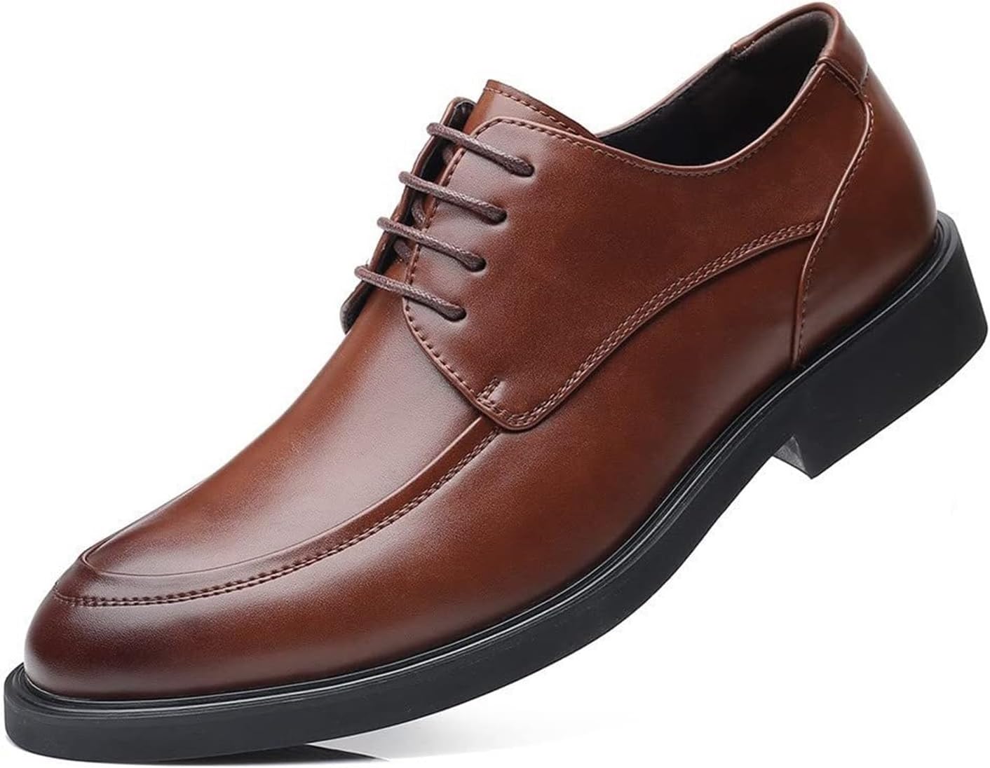 Мужские винтажные кожаные дерби оксфорды на шнуровке, формальные и повседневные туфли с круглым носком для работы Generic, коричневый
Мужские винтажные кожаные дерби оксфорды на шнуровке, формальные и повседневные туфли с круглым носком для работы Generic, коричневый