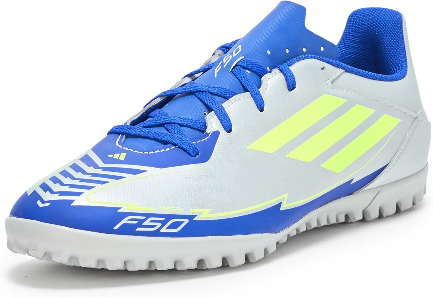 Футбольные бутсы adidas F50 Club Turf для мужчин, синий/желтый/ярко-синий
Футбольные бутсы adidas F50 Club Turf для мужчин, синий/желтый/ярко-синий