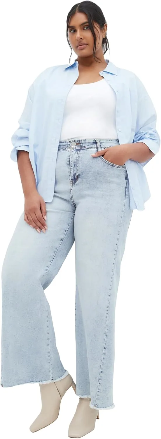 City Chic Women's Plus Size Aliya Wide Leg
City Chic Women's Plus Size Aliya Wide Leg