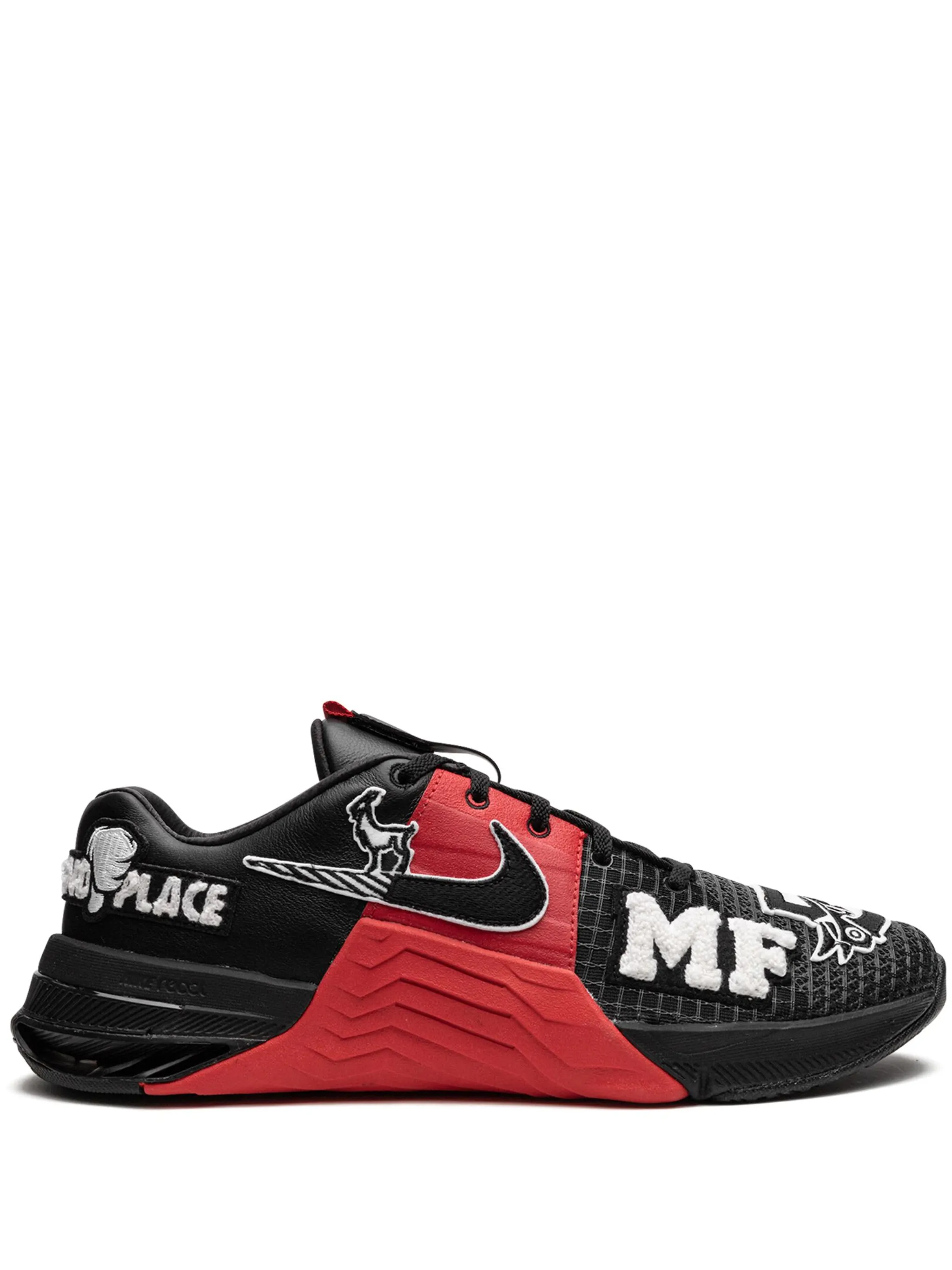 Кроссовки Metcon 8 MF Mat Fraser Red Nike, черный
Кроссовки Metcon 8 MF Mat Fraser Red Nike, черный