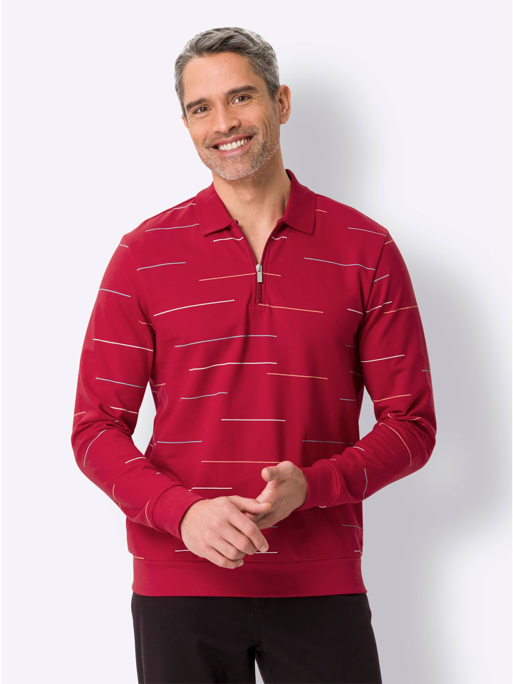 Толстовка с красным принтом Sieh an!
Толстовка с красным принтом Sieh an!