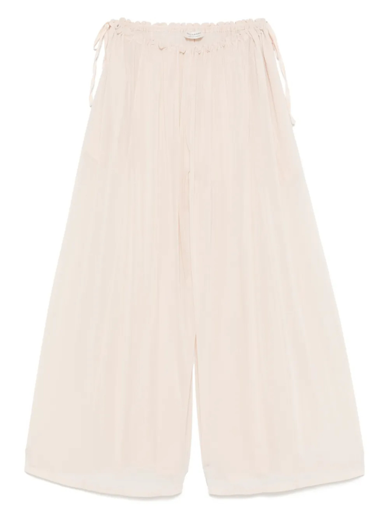 Сетчатые брюки-палаццо Philosophy Di Lorenzo Serafini, нейтральный 
Сетчатые брюки-палаццо Philosophy Di Lorenzo Serafini, нейтральный