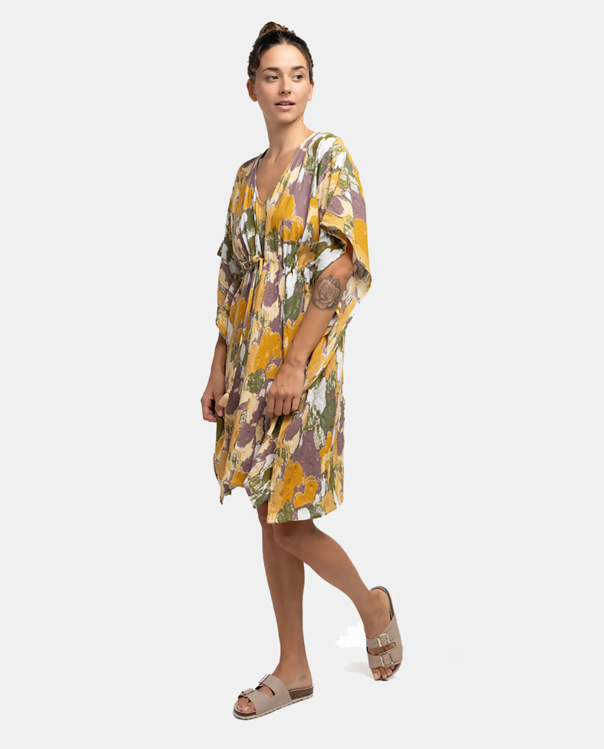 Кафтан Oceans Diary из вискозы с абстрактным принтом Abbacino, желтый
Кафтан Oceans Diary из вискозы с абстрактным принтом Abbacino, желтый