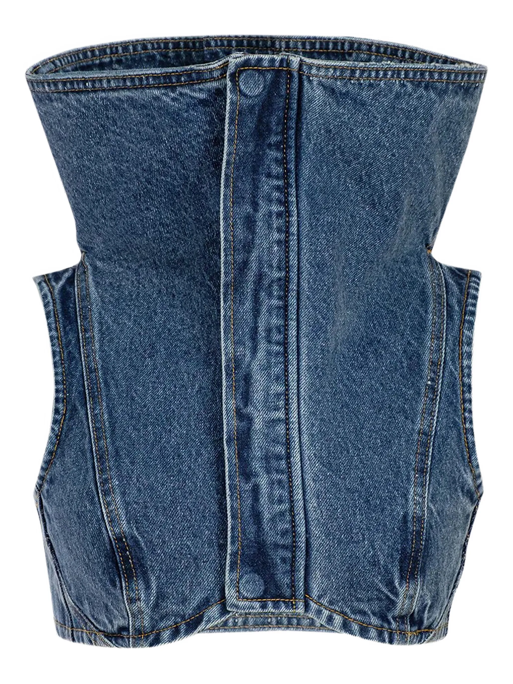 Топ с воротником-воронкой Natasha Zinko, синий
Топ с воротником-воронкой Natasha Zinko, синий