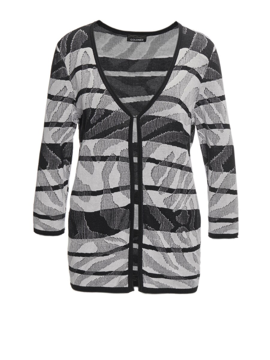 Вязаный кардиган Goldner, Grey/Black
Вязаный кардиган Goldner, Grey/Black