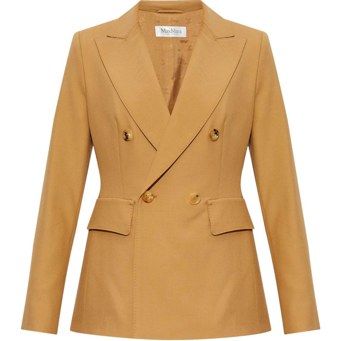MaxMara Макс Мара двубортный жакет с длинными рукавами, Brown
MaxMara Макс Мара двубортный жакет с длинными рукавами, Brown