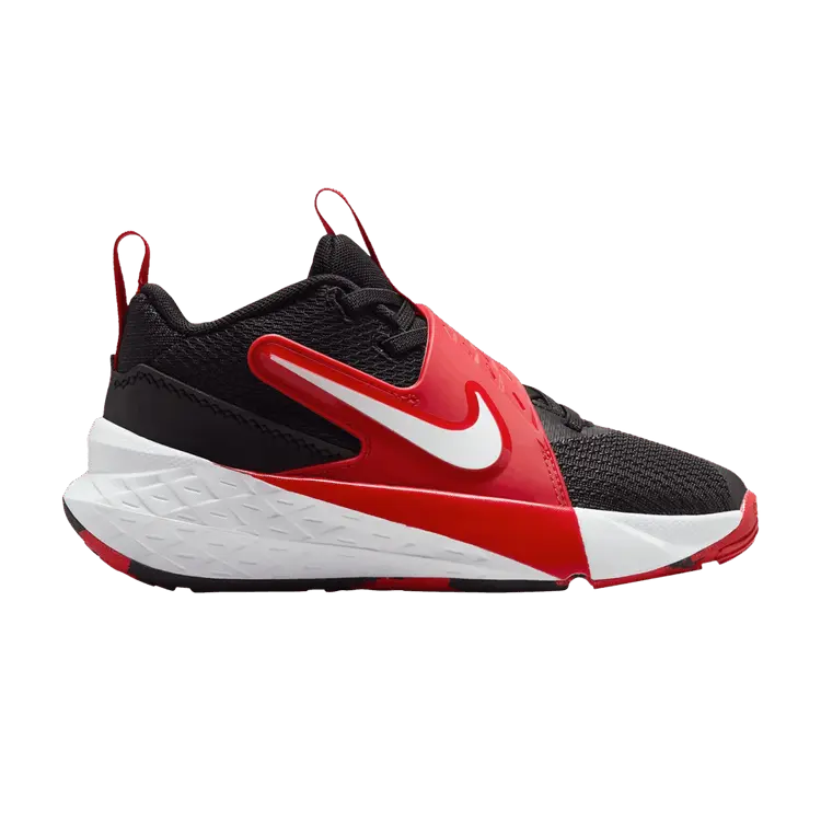 Кроссовки Team Hustle D12 PS 'Black University Red', черный 
Кроссовки Team Hustle D12 PS 'Black University Red', черный