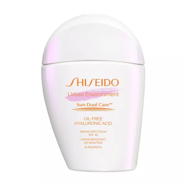 Солнцезащитный крем для лица с гиалуроновой кислотой, без содержания масел, для городской среды Shiseido, объем 29 мл
Солнцезащитный крем для лица с гиалуроновой кислотой, без содержания масел, для городской среды Shiseido, объем 29 мл