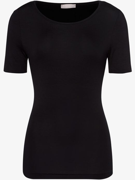 Футболка софт тач Hanro, черный 
Футболка софт тач Hanro, черный