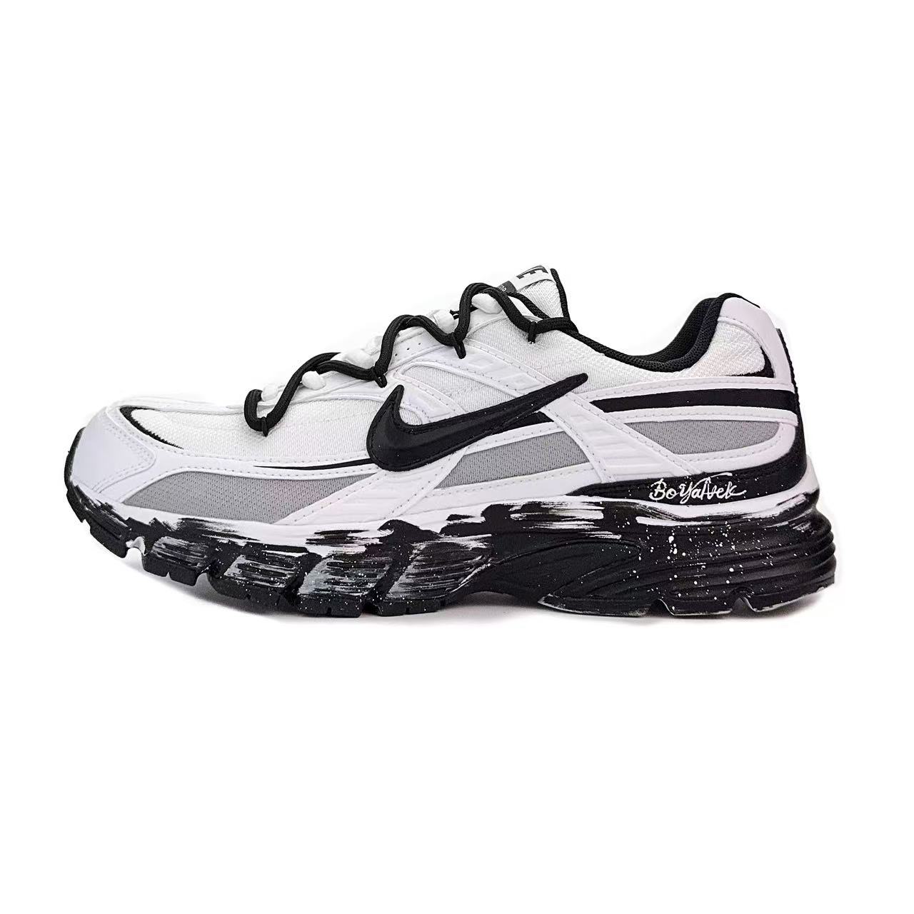 Nike Инициатор амортизация, износостойкие низкие кроссовки унисекс black white
Nike Инициатор амортизация, износостойкие низкие кроссовки унисекс black white