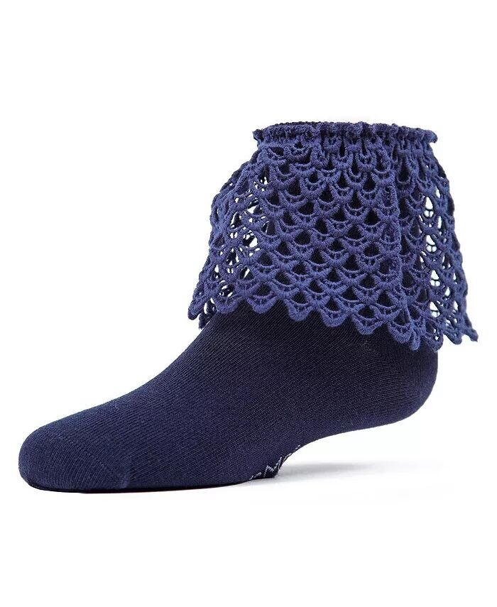 Носки-ажуры для девочек из смеси хлопка и кружева Loopsy Ankle Socks MeMoi, синий
Носки-ажуры для девочек из смеси хлопка и кружева Loopsy Ankle Socks MeMoi, синий