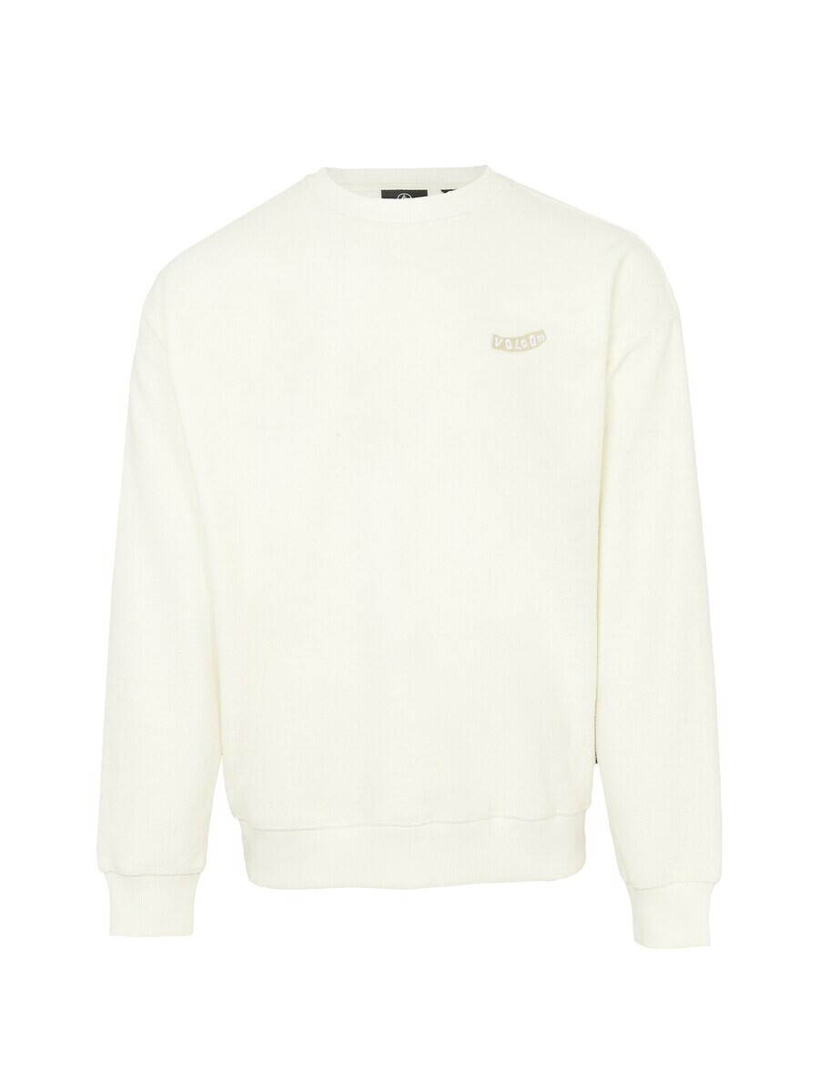 Свитер с капюшоном на молнии Volcom Sweatshirt Too Kool, белый 
Свитер с капюшоном на молнии Volcom Sweatshirt Too Kool, белый