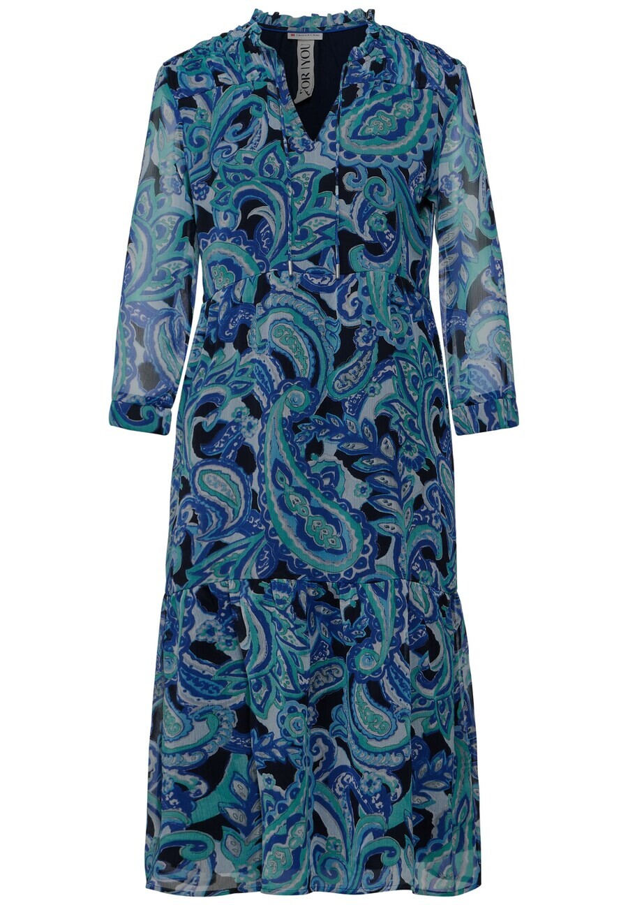 Платье миди STREET ONE Dress, синий/темно-синий
Платье миди STREET ONE Dress, синий/темно-синий