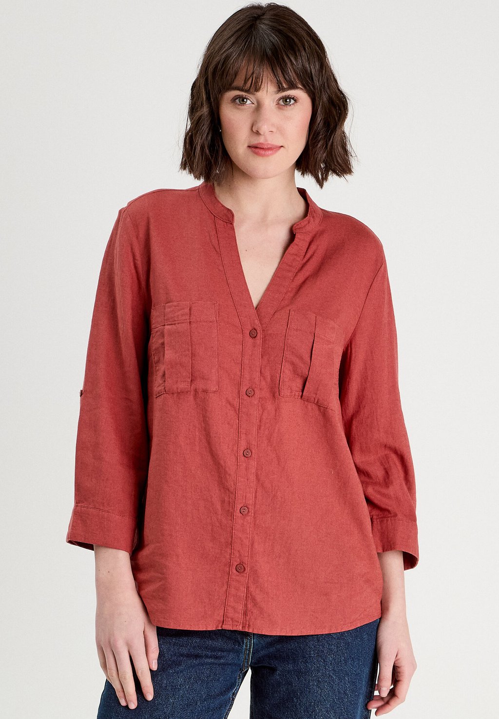 Блузка на пуговицах MIT 3/4-ÄRMELN Cache Cache, цвет Vieux Rose
Блузка на пуговицах MIT 3/4-ÄRMELN Cache Cache, цвет Vieux Rose