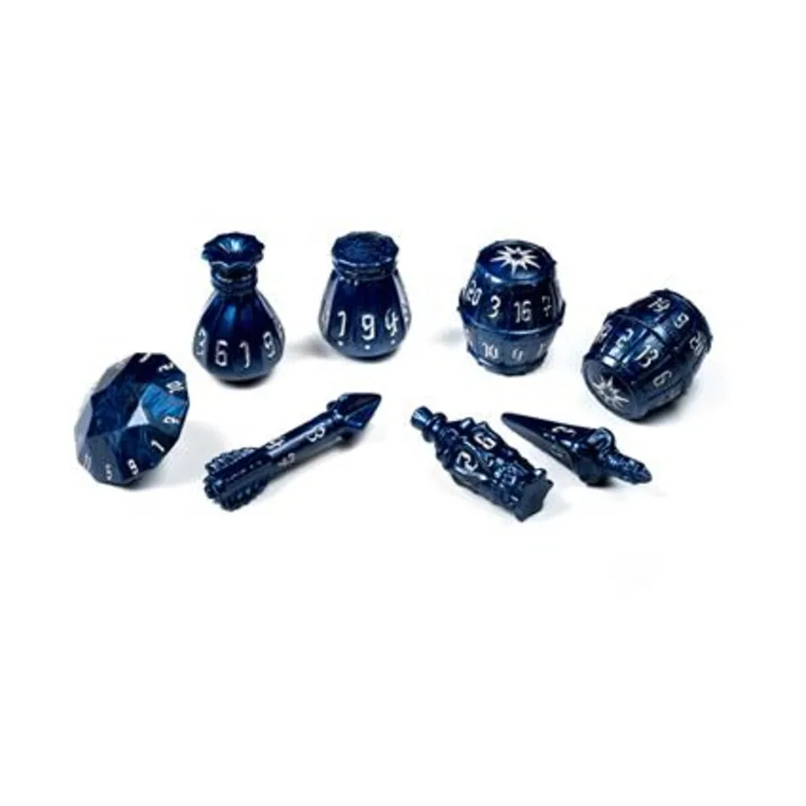 Набор Rogue Poly — темно-синий (8), Polyhero Dice - Rogue (Tabletop Tycoon)
Набор Rogue Poly — темно-синий (8), Polyhero Dice - Rogue (Tabletop Tycoon)
