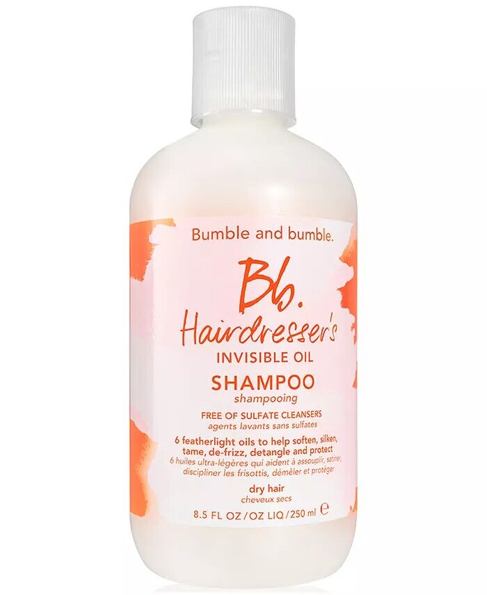Увлажняющий шампунь Hairdresser's Invisible Oil, 8,5 унций Bumble And Bumble
Увлажняющий шампунь Hairdresser's Invisible Oil, 8,5 унций Bumble And Bumble