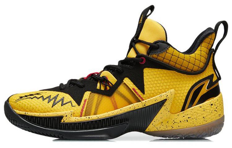 Баскетбольные кроссовки мужские среднего размера желтые/черные Lining
Баскетбольные кроссовки мужские среднего размера желтые/черные Lining
