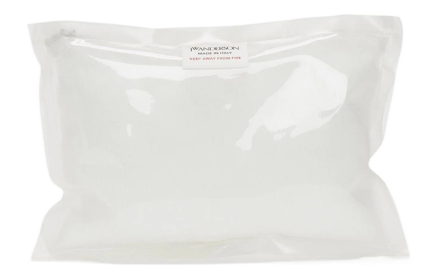 Клатч с логотипом и мягкой подкладкой JW Anderson
Клатч с логотипом и мягкой подкладкой JW Anderson