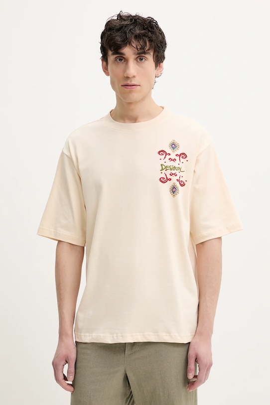 Хлопковая футболка WISCONSIN Desigual, бежевый
Хлопковая футболка WISCONSIN Desigual, бежевый